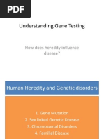 Understanding Gene Testing
