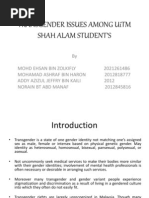 Download TRANSGENDER ISSUES AMONG UiTM SHAH ALAM STUDENTS by Juliano Mer-Khamis SN185958616 doc pdf