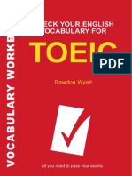 Check Your Vocabulary for the Toeic BEC