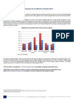 Eurekahedge November 2013 - Hedge Fund Performance Commentary For The Month of October 2013