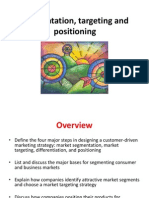 Segmentation, targeting and positioning strategies for maximum customer value