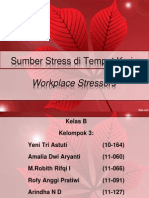 Sumber Stress Di Tempat Kerja