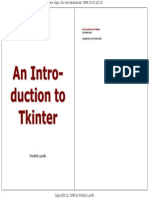 An Introduction to Tkinter