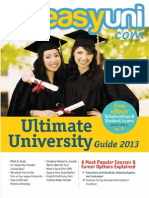 EASYUNI Ultimate University Guide 2013