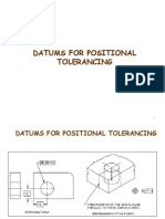 Datums for Positional Tolerancing (GD&T)