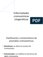 Enfermedades Cromosómicas Citogenéticas