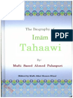 The Biography of Imam Tahaawi (Ra) by Mufti Saeed Ahmed Palanpuri