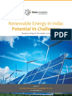 Renewable Sector in India - Potential VS Challemges