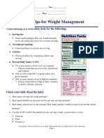 Label Reading Tips For WT MGMT