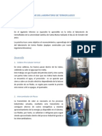 Informe Del Laboratorio Termofluidos