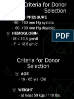 Lecture 7a- Donors Criteria