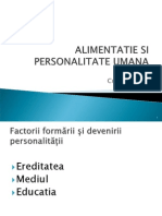 Personalitatea Si Alimentele