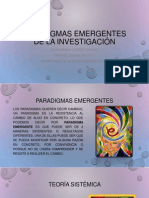 Paradigmas Emergentes de La Investigación