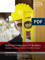 National Federation of Builders Insurance Brochure