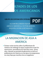 La Migracion de Asia A America