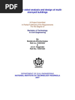 Computer Aided Analysis and Design of Multi-Storeyed Buildings