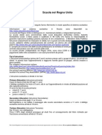 Italy Education Infosheets Scuola