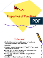 Properties of Functions