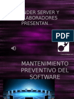 Mantenimiento Preventivo Del Software