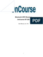 BT 339 OnCourse User Manual English Ver 1.06