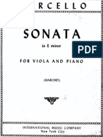 Marcello - Sonata in e Minor (Viola and Piano) 2