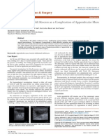 Anterior Abdominal Wall Abscess as a Complication of Appendicular Mass 2329 9088-1-137