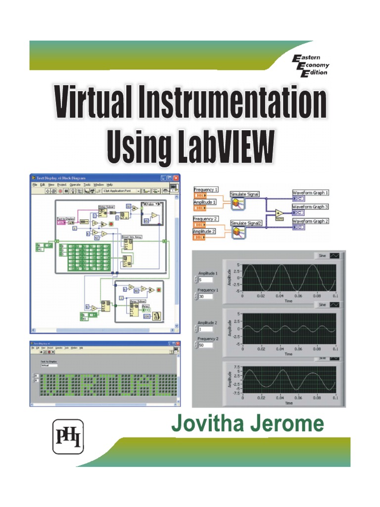 Virtual Instrumentation Using Labview PDF Data Acquisition Array