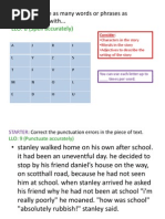 literacy starter activities