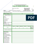 Unidad Didáctica en Excel (Lista para Llenarla y Modificarla A Tu Gusto)