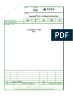 1004 E GD 0010 X Electrical Load List