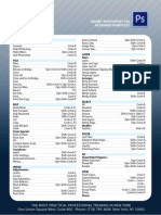 Photoshop Cs6 All Keyboard Shortcuts Sheet