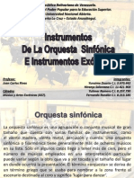 Orquesta Instrumentos Exóticos Duarte 3670442 Solorzano 11821903 Romero 8257730 Rondón 8213185