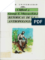 clifford y marcus (eds) 1991 [1986] - retóricas de la antropología