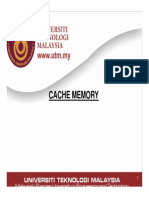 Cache Memory Cache Memory