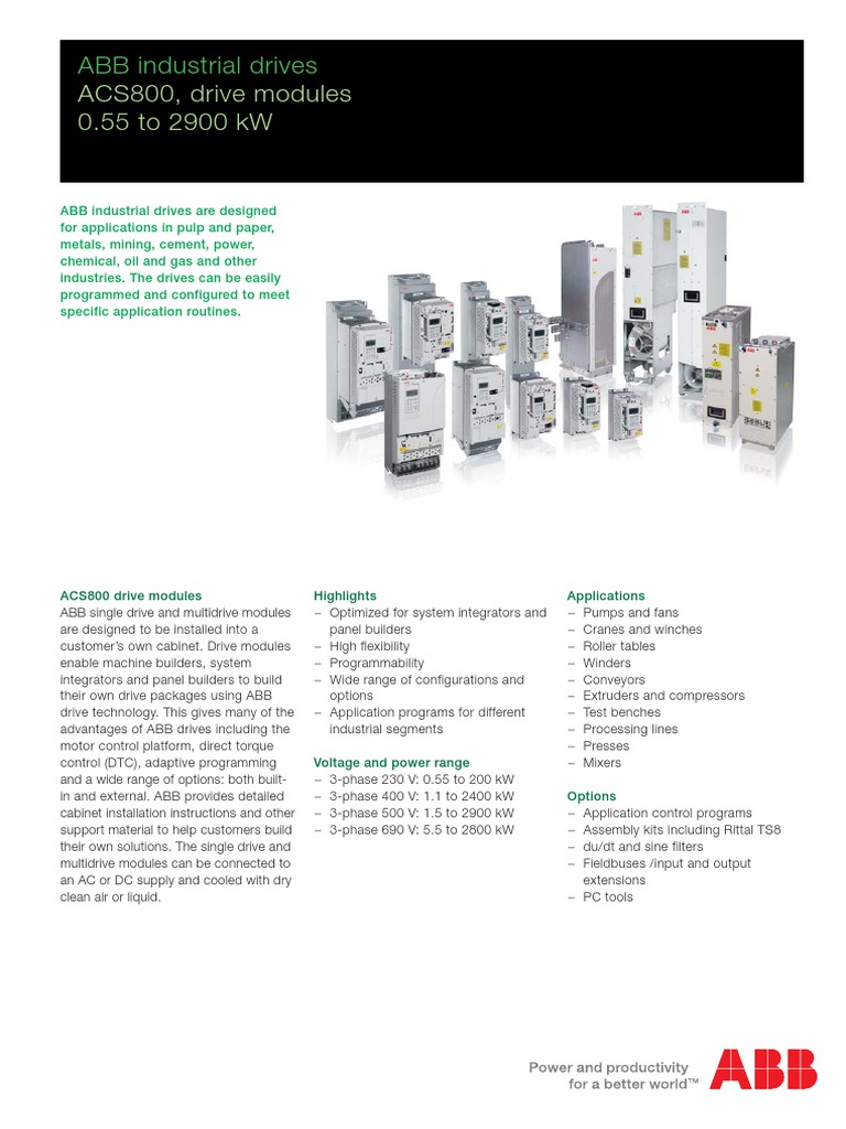 ABBindustrialdrives Modules en RevB | PDF | Electronic Engineering ...