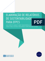 ABRAPP - Cartilha de Elaboração de Relatórios de Sustentabilidade para EFPCs