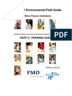 FMO ES for MFIs PartC Training Guide