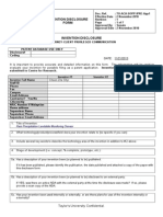 Invention Disclosure Form (Slope Monitoring Sensor)