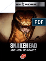 Anthony Horowitz Snakehead Alex Rider Tome 7