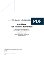 Analisis de 15 Million Merits