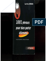 J-P. Demarche - 1001 Phrases Pour Bien Parler Allemand