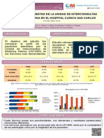 Perfil de los pacientes de la Unidad de Interconsultas de Medicina Interna del Hospital Clínico San Carlos de Madrid (2007-2010)