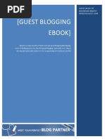 Guest Blogging eBook