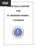 Download St Bernard Parish Home Rule Charter  by Hot Topics SN18610151 doc pdf