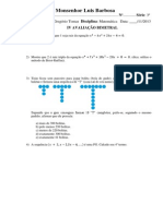 IV AV de Matemática 3º ano