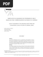 Controle de Qualidade Boldo e Sene