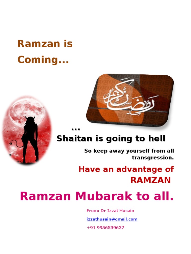 Ramzan: Embrace the Blessings | PDF
