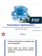 WCDMA RNO Parameters Optimization