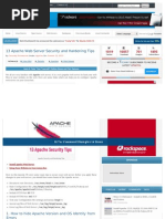 Apache Security Tips