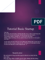 Tutorial Basic Startup
